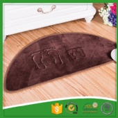 Print color never fade out comfortable soft foot mat for sale