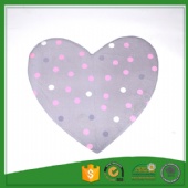 Wholesale PVC Anti Slip Heart shape Printed karate tatami mats