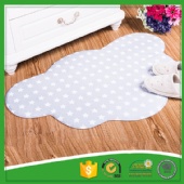 Cloud Shape Repeated Star Printed Custom Rug Design