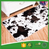 Soft And Comfortable Cow Skin Printed Floor Mats For Sale