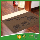 Welcome Carpet Washable Entrance Rugs with Rubber Back
