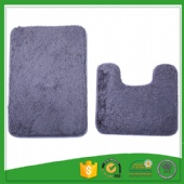 High Quality Plush Microfiber Chenille 2pcs Bathroom Rug Set