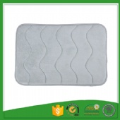 Traditional Embossed Memory Foam Design Washable Mats