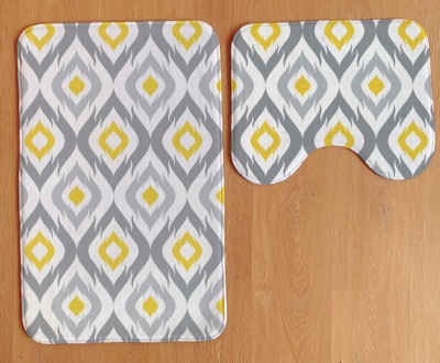 2 Pack Custom Anti Slip Printed Doormat