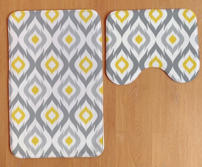 2 Pack Custom Anti Slip Printed Doormat
