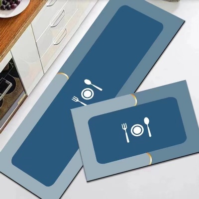 Hot Selling kitchen Diatom Mud Soft Mat Floor Mat Bathroom Absorbent Non-slip Mat Door Toilet Diatom mud Mat Set