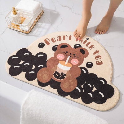 Living Room Luxury Custom Animal Design Microfiber Fluffy Cartoon Kids Play Anti Slip Mat 3d Custom Carpet