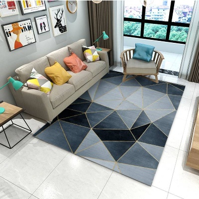 Modern Design Printed Microfiber carpet Classic Microfiber Rugs122*182 Big Carpet