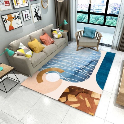 Modern Design Printed Microfiber carpet Classic Microfiber Rugs122*182 Big Carpet