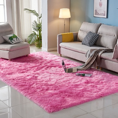 Soft Rectangle Faux Fur Rugs