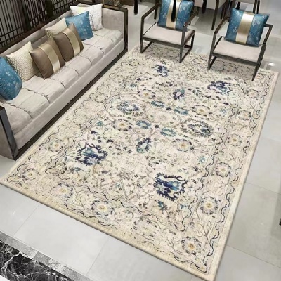 Luxury Design Living Room Printed Microfiber Carpet / Microfiber Rugs/Big Carpet