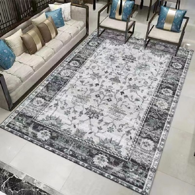 Modern Design Printed Microfiber carpet Classic Microfiber Rugs122*182 Big Carpet