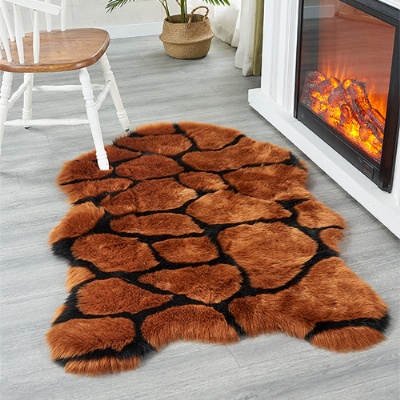 Soft Animal Shape Faux Fur Rugs