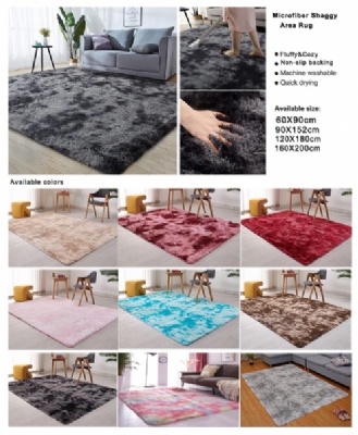 Microfiber Shaggy Area Rug