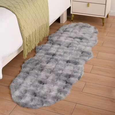 Rabbit Bubble Pile Super Soft Artificial Rabbit Hair Carpet, suitable for bedroom floor, sofa