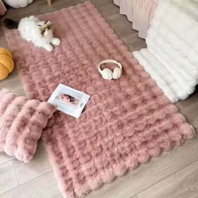 Super Soft Artificial Rabbit Hair Carpet